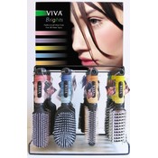 Viva Bright Professional Hairbrushes In Display