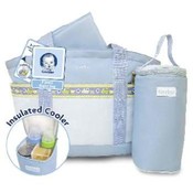 Gerber Blue Large Tote w/ Bottle Cooler