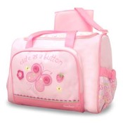 Gerber Buttons Pink Duffel Bag