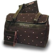 Dot satchel w/brag book