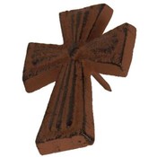 Cast Iron Rustic Cross Pin