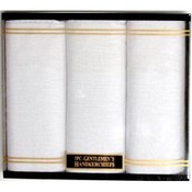 Mens 100% Cotton 3 Pack Handkerchief