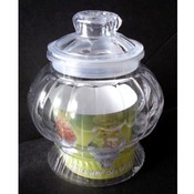 6" Plastic Canister Airtight