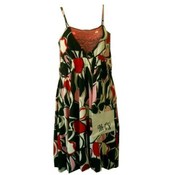 Fashion Printed Poly Spandex Tops