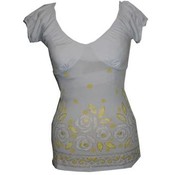 Fashion  Solid Poly Spandex Tops