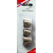 3 pc Metal Thimbles