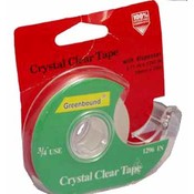 Crystal Clear Tape With-Dispenser 3/4" X 1296 "