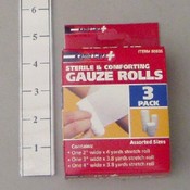 3Pc Gauze Rolls Bandage