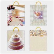 XL Cake Gift Bag-4 Assorted