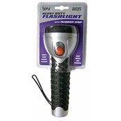 Flashlight 2-D Cell with Rubber Grip