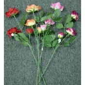 Rose 21" in Length 3 Trunks