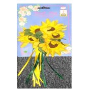 Candle Ring Sunflower