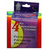 4 Piece Scrubber Set