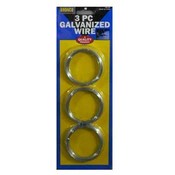 3 Pack Galvanized Wire-Each Roll 50 Foot