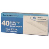 40 Count #10 Security Envelope