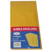 3 Pack 6X10 Bubble Envelope