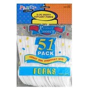 Plastic Cutlery 51- Piece-Combo Pack