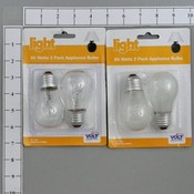 2PK APPLIANCE BULBS