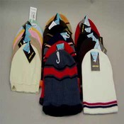 6 Assorted Colored Beanies