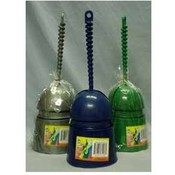 Toilet Brush with Dome Cover-Assorted Colors