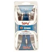 Stereo Earphones Metallic-Clamshell Package