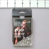 200Pc Safety Pins In Case