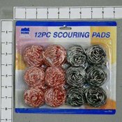 12Pc Scouring Pads