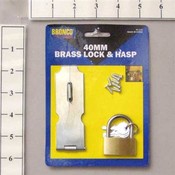 40Mm Brass Lock Hasp