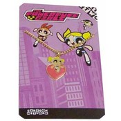 PowerPuff Girls Bubbles Heart Design Necklace