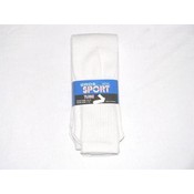 3 pack of Mens White Sport Tube Socks