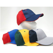Mesh Front Two-Tone Cap With Adjustable Strap