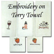 Kitchen Towel - Terry Embroidery