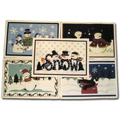 Placemats Printed Snowman