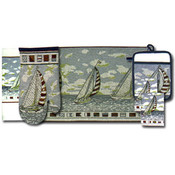 Kitchen Towel Nautical Tapestry