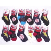 Licensed Socks -Cars, Size 2-4