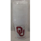 University of Oklahoma Plastic Cups