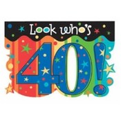 A Year to Celebrate Invitations - Age 40