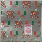 Miami Hurricanes Flat Wrap