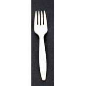 White Plastic Forks - Bulk