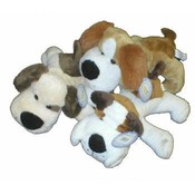 10" Laydown Barking Plush Dogs