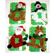 Christmas/Holiday Plush Hair Scrunchie