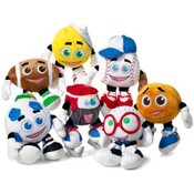7 Assorted Plush All Star Sports Buddies