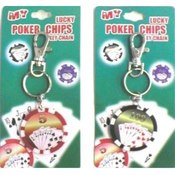 Poker Chip Keychain w/Display Box