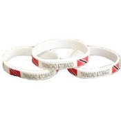 Trinidad &amp; Tobago Flag Rubber Bracelet