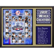 2009 New York Yankees Champions 11x14 Deluxe Stat