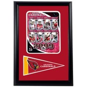 2009 Arizona Cardinals 12x18 Pennant Frame