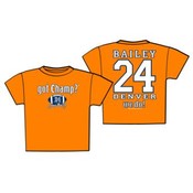 Champ Bailey "Got Champ?" Orange T-Shirt