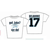 Jake Delhomme "Got Jake" Carolina White T-Shirt
