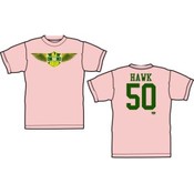 AJ Hawk "Hawk Logo" Pink T-Shirt