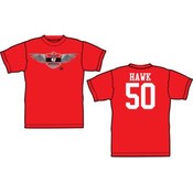 AJ Hawk "Logo Hawk" Red T-Shirt